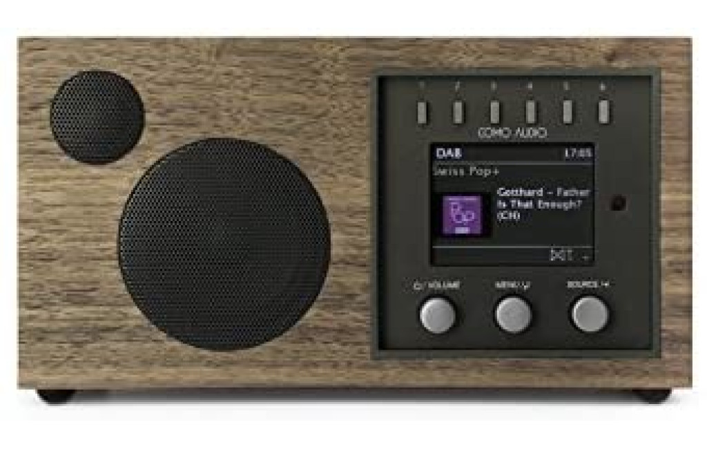 Активна полична акустика Como Audio Solo Walnut