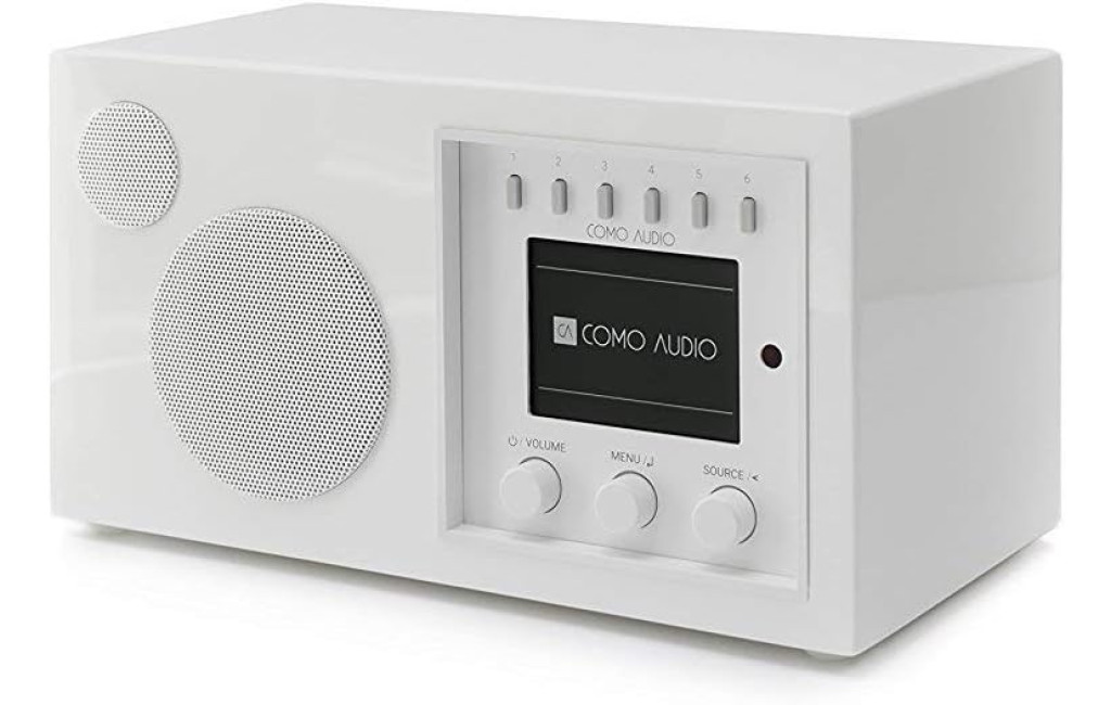 Активна полична акустика Como Audio Solo Piano White