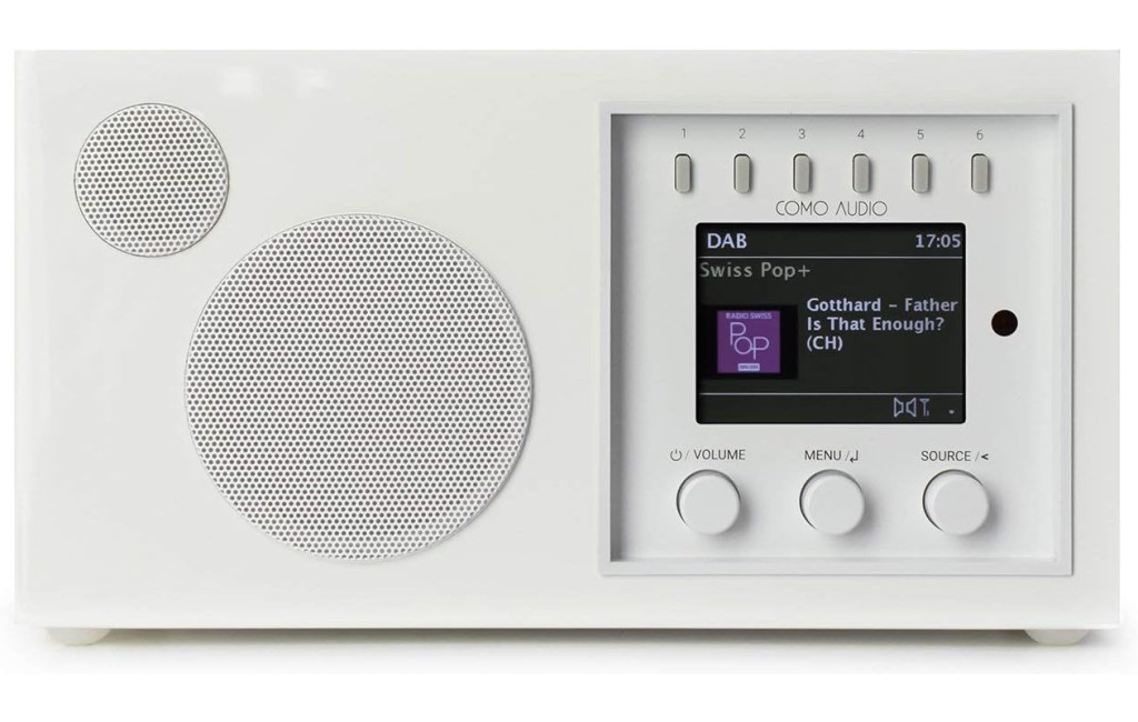 Активна полична акустика Como Audio Solo Piano White