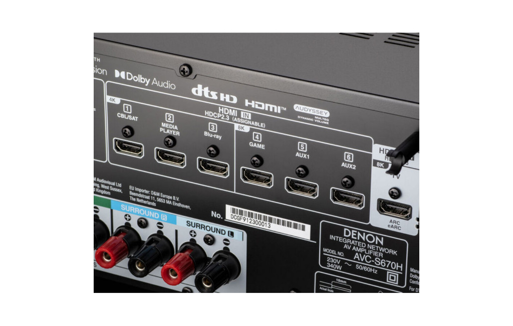 Denon AVC-S 670H (5.2 сh) Black