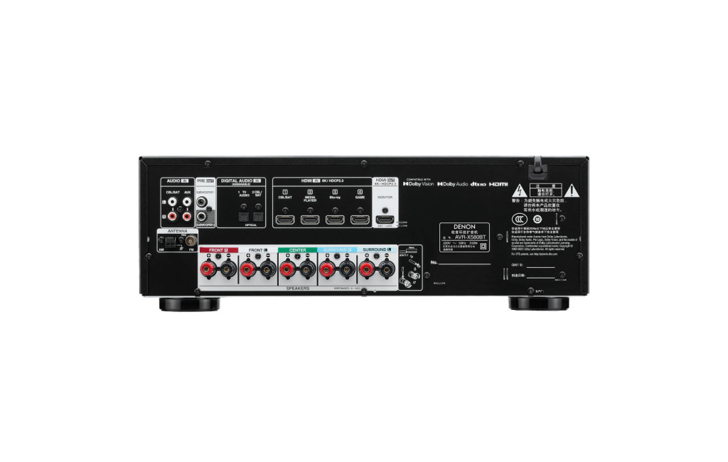 Denon AVR-X580BT (5.2 сh) Black