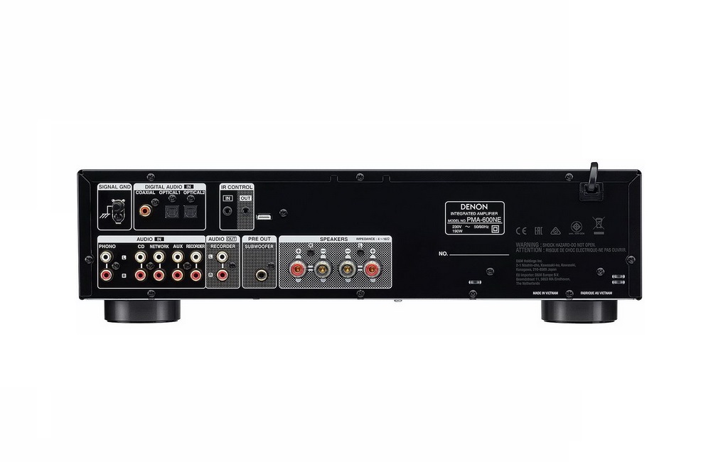 Підсилювачі, AV-ресивери Denon PMA-600NE Black