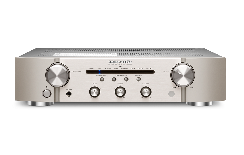Підсилювачі, AV-ресивери Marantz PM6007 Silver Gold