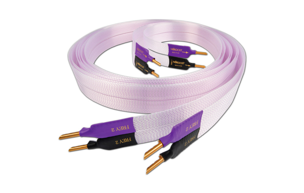 Nordost Frey-2 ,2x2,5m is terminated with low-mass Z plugs