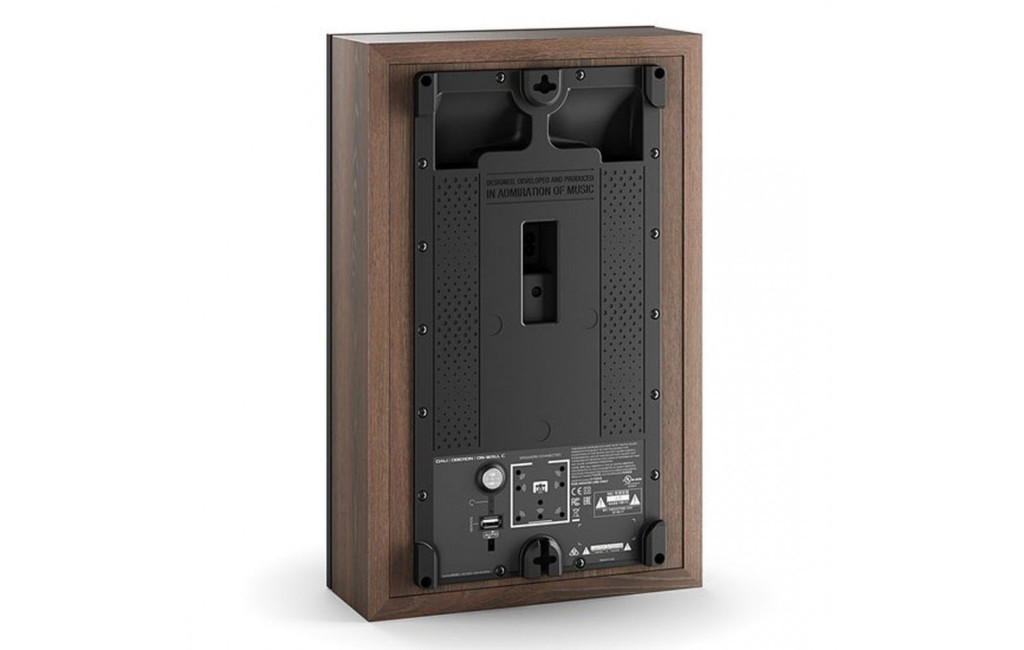 Активная полочная акустика DALI Oberon ON-WALL С Dark Walnut