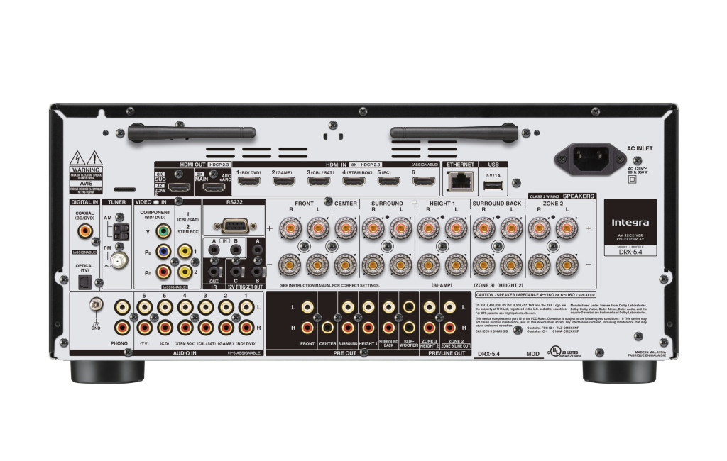 AV Ресивери Integra DRX-5.4