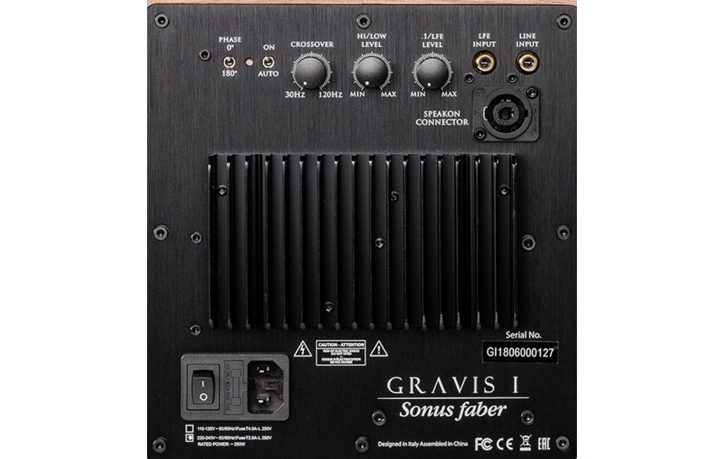 Сабвуферы Sonus Faber Gravis I Black