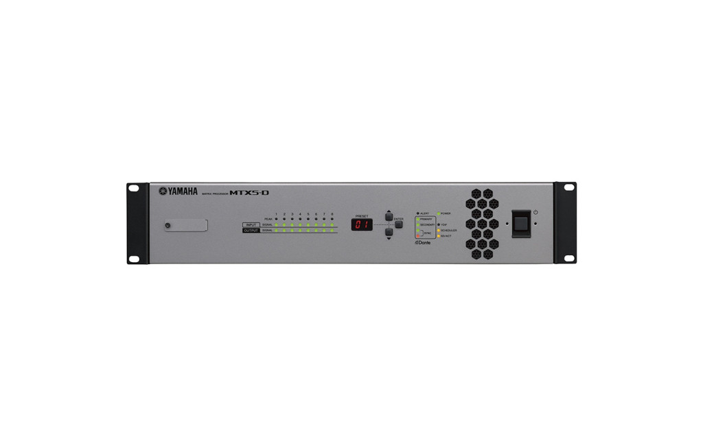 Усилители, AV-ресиверы Yamaha MTX5-D B processor
