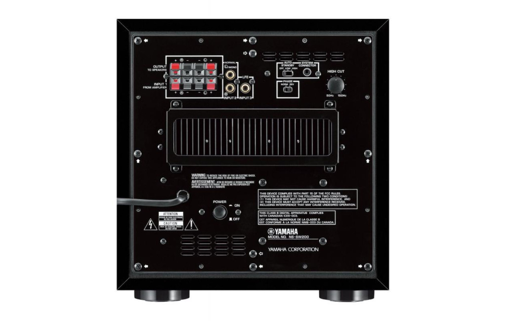 Сабвуфери Yamaha NS-SW300 II Black