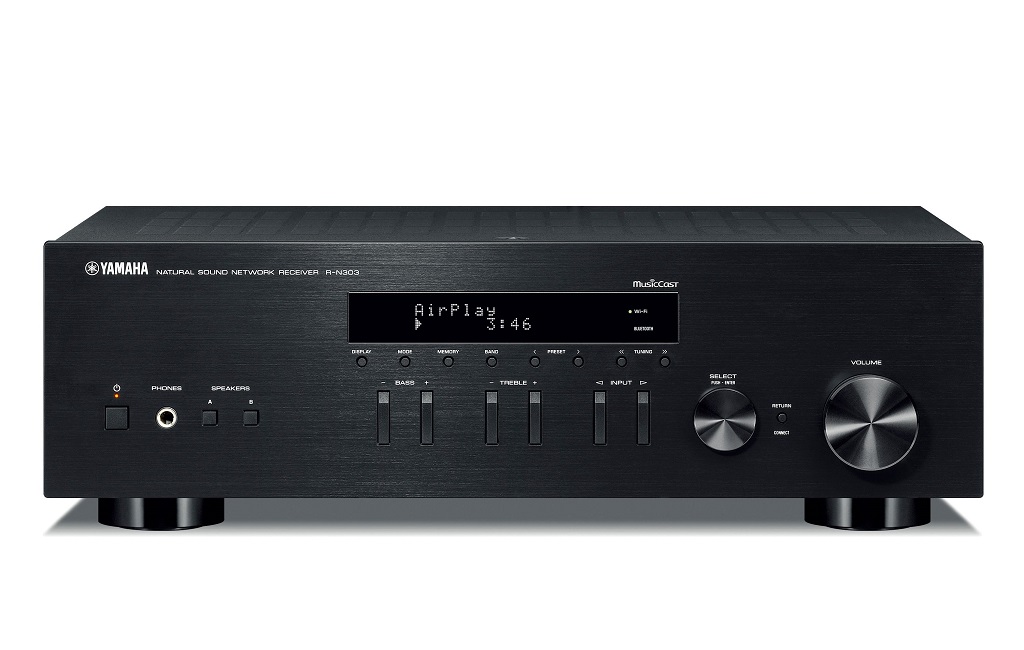 Підсилювачі, AV-ресивери Yamaha R-N303 Black