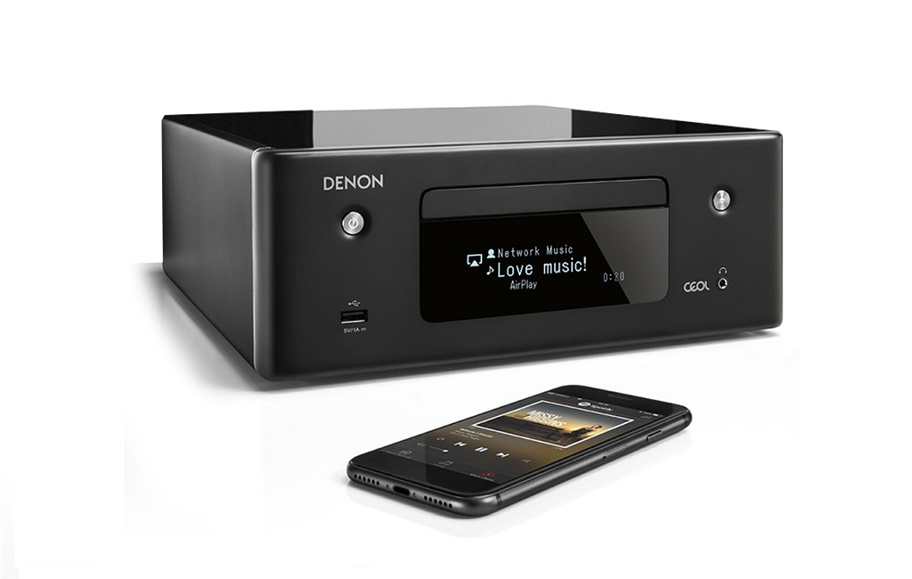 Підсилювачі, AV-ресивери Denon CEOL RCD-N10 Black
