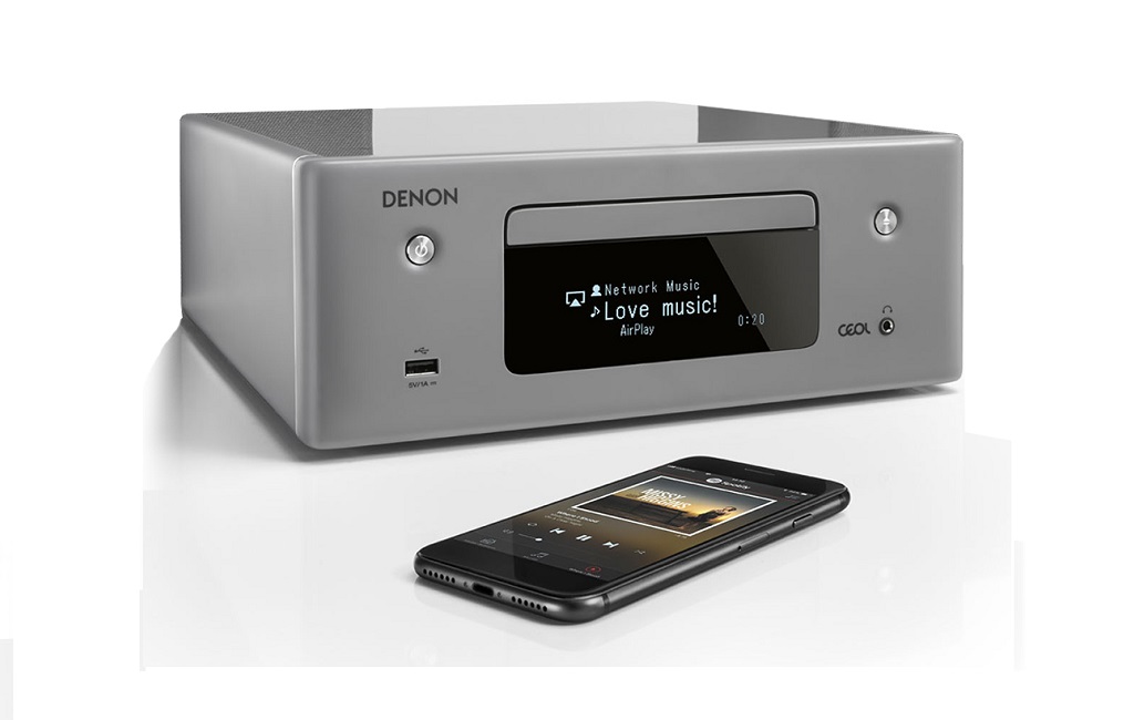 Підсилювачі, AV-ресивери Denon CEOL RCD-N10 Gray
