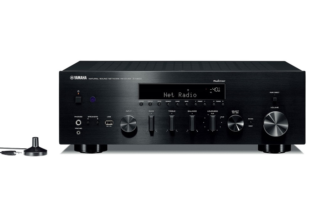 Підсилювачі, AV-ресивери Yamaha R-N803 Black