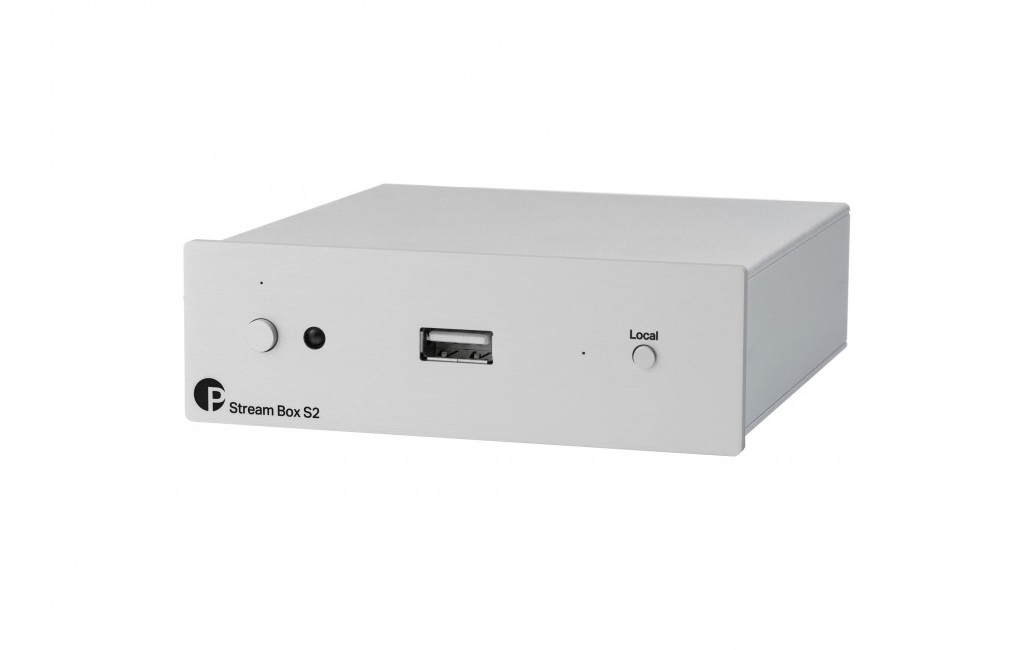 Підсилювачі, AV-ресивери Pro-Ject STREAM BOX S2 Silver