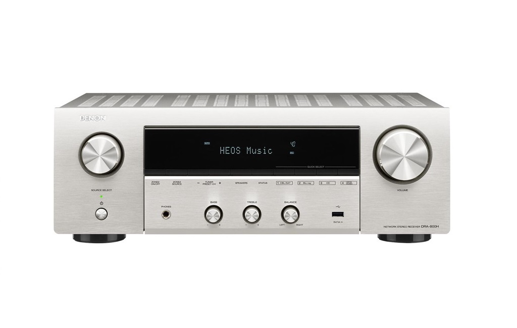 Підсилювачі, AV-ресивери Denon DRA-800H Silver