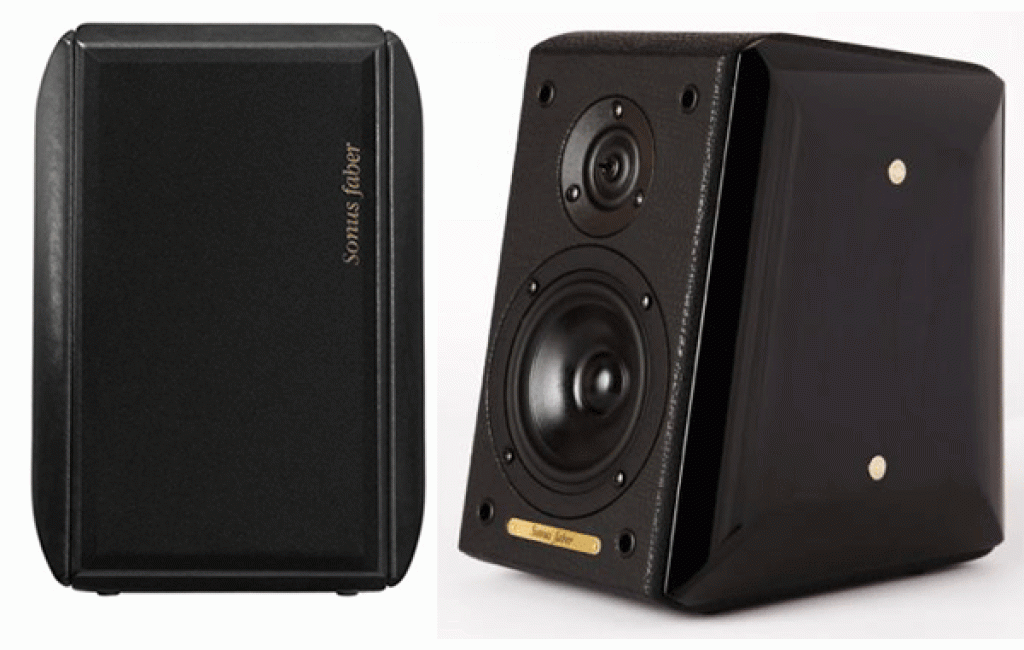 Полочна акустика SONUS FABER TOY SPEAKER Classic Black Leather