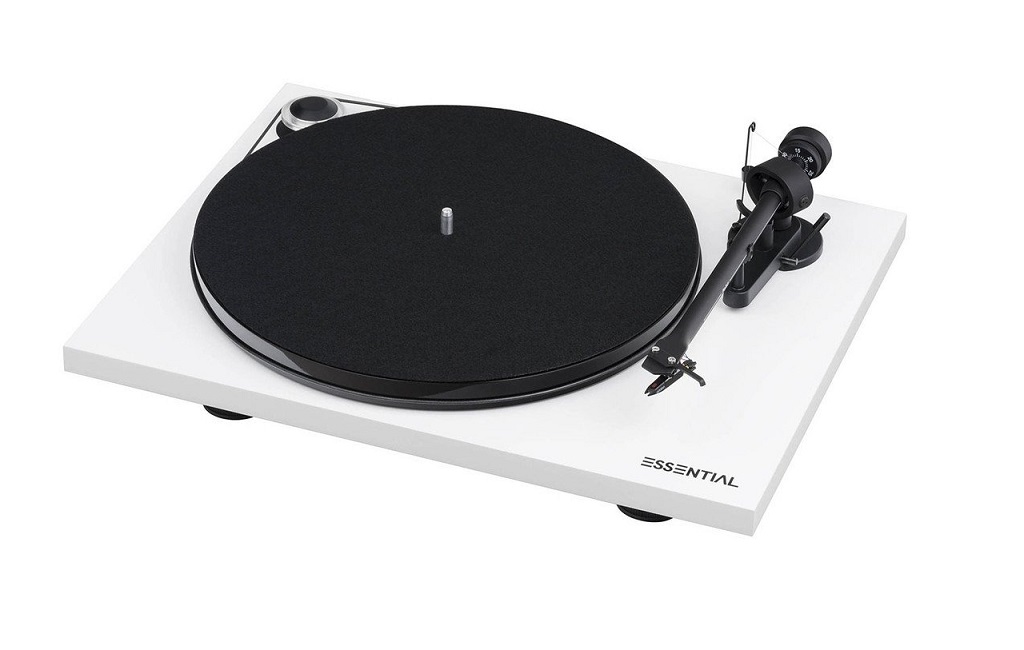 Виниловые проигрыватели Pro-Ject Essential III Phono OM10 White