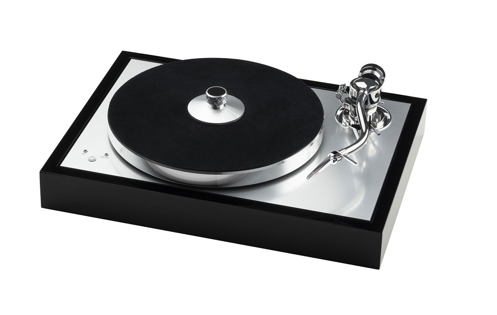 Виниловые проигрыватели Pro-Ject Ortofon Century TT Concorde-Silver Piano