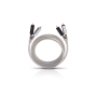Кабелі Hi-Fi Oehlbach Silver Express 100 Gray 2x1m
