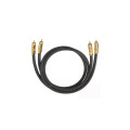 Кабелі Hi-Fi Oehlbach NF 214 Master 100 Black 2x1m