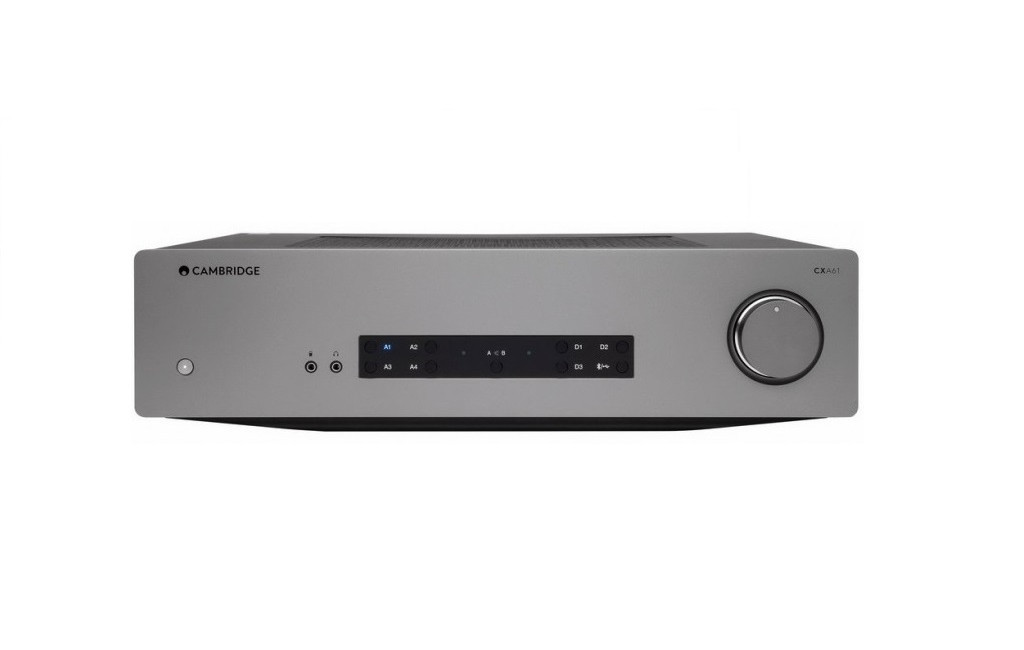 Підсилювачі, AV-ресивери Cambridge Audio CXA61 Integrated Amplifier Lunar Grey