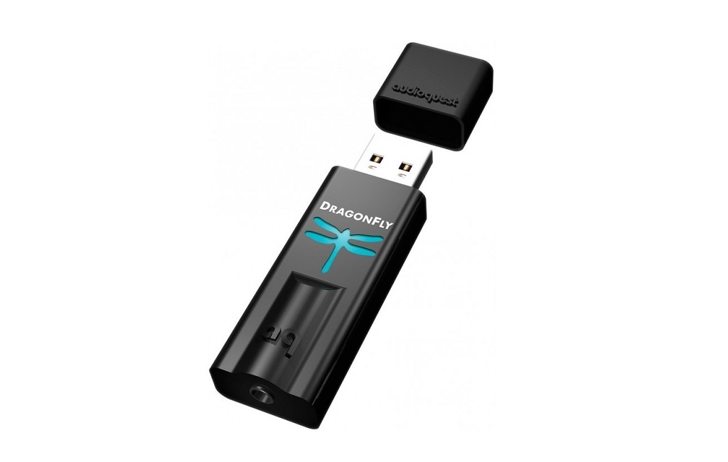 Підсилювачі, AV-ресивери AUDIOQUEST DRAGONFLY DAC BLACK 1.5
