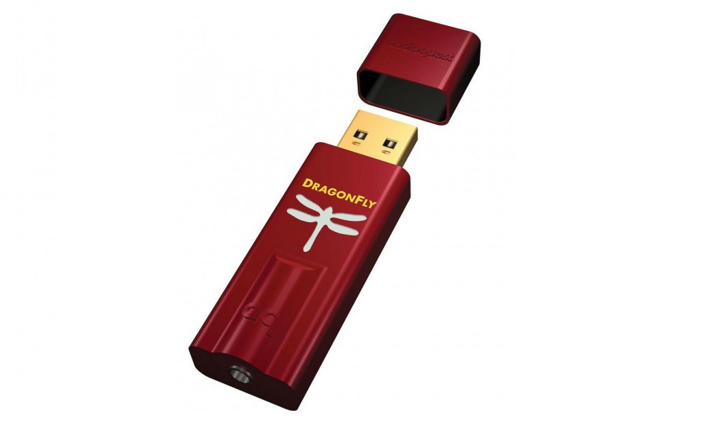 Підсилювачі, AV-ресивери AUDIOQUEST DRAGONFLY DAC RED EU