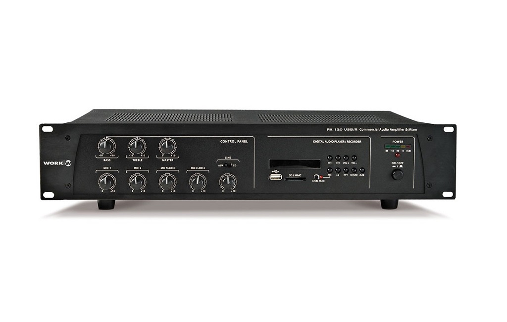 Підсилювачі, AV-ресивери Work PA 120 USB/R