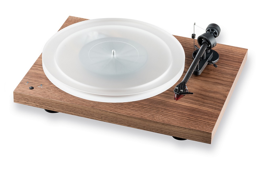 Виниловые проигрыватели Pro-Ject Debut Carbon Recordmaster Hires 2M-Red Walnut