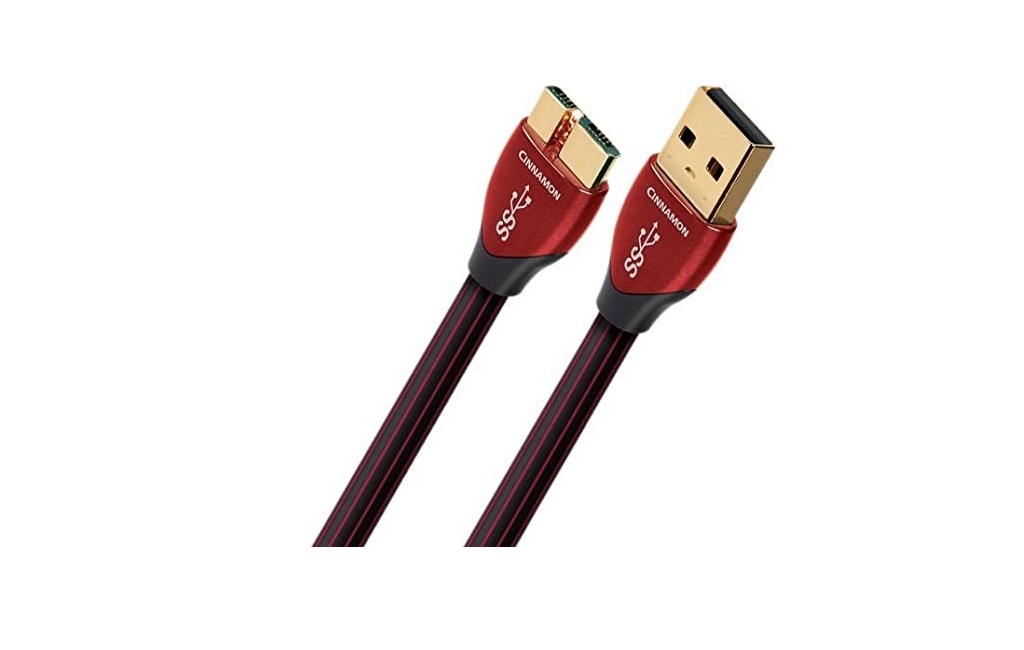 Кабелі Hi-Fi AUDIOQUEST HD 1.5m, USB 3.0 CINNAMON MICRO
