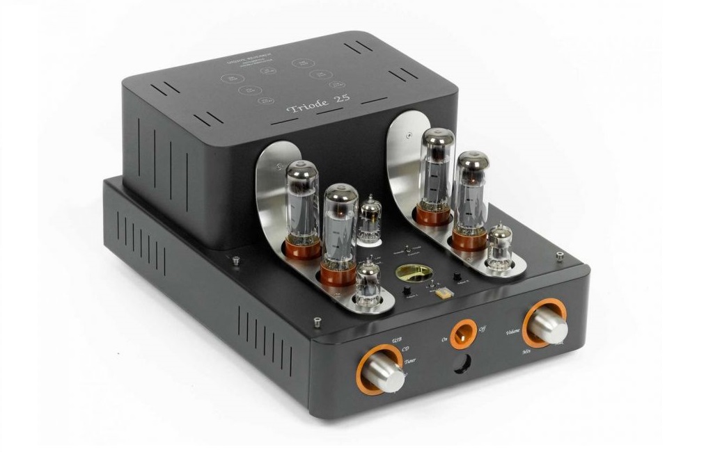 Підсилювачі, AV-ресивери Unison Research TRIODE 25 Black Cherry