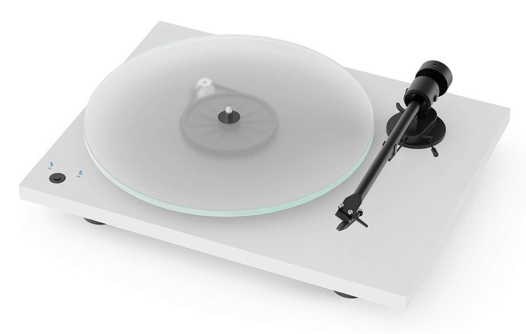 Виниловые проигрыватели Pro-Ject T1 Phono SB OM5e White