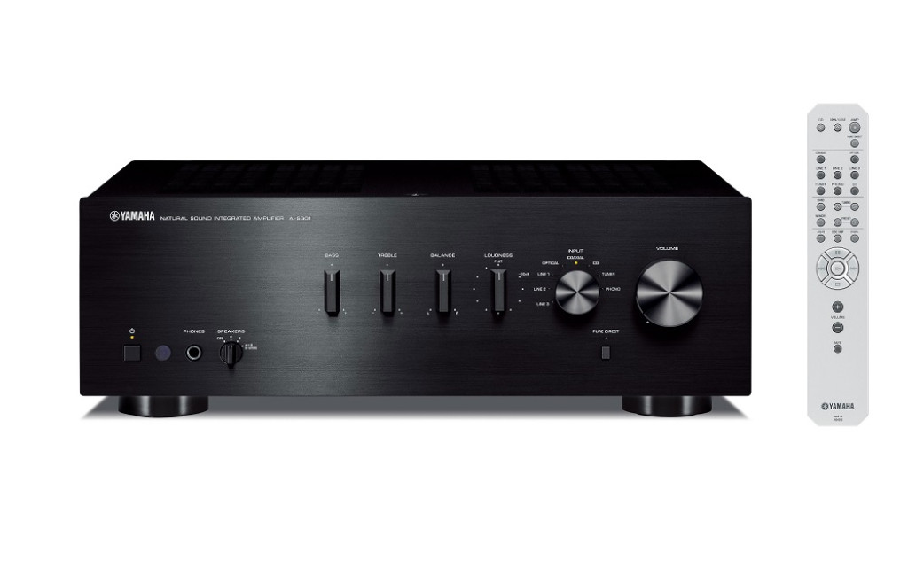 Підсилювачі, AV-ресивери Yamaha A-S301 Black