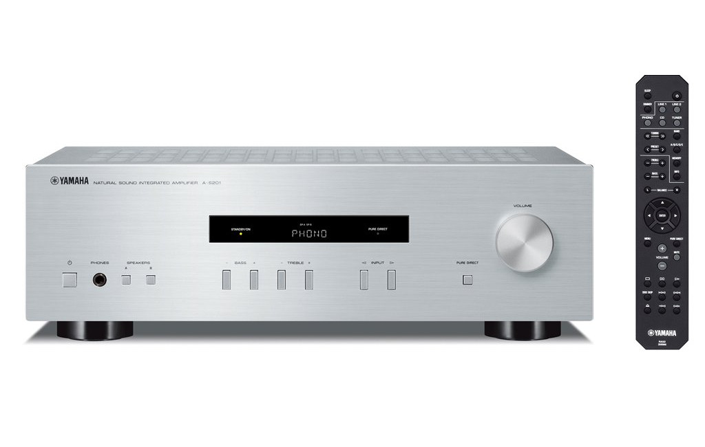 Підсилювачі, AV-ресивери Yamaha A-S201 Silver