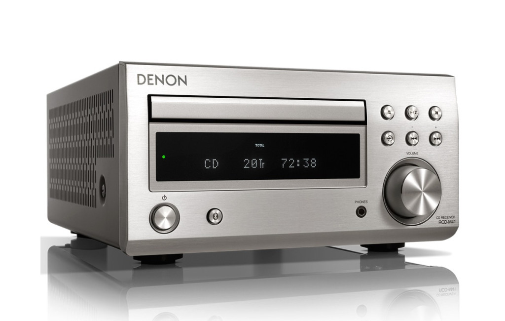 Підсилювачі, AV-ресивери Denon RCD-M41 Silver