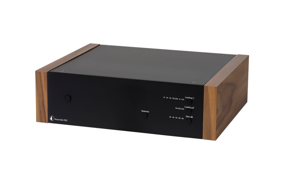 Фонокоректори Pro-Ject PHONO BOX DS2 BLACK WALNUT