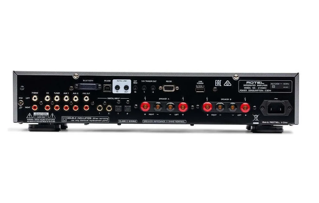 Rotel  A12 MKII Black
