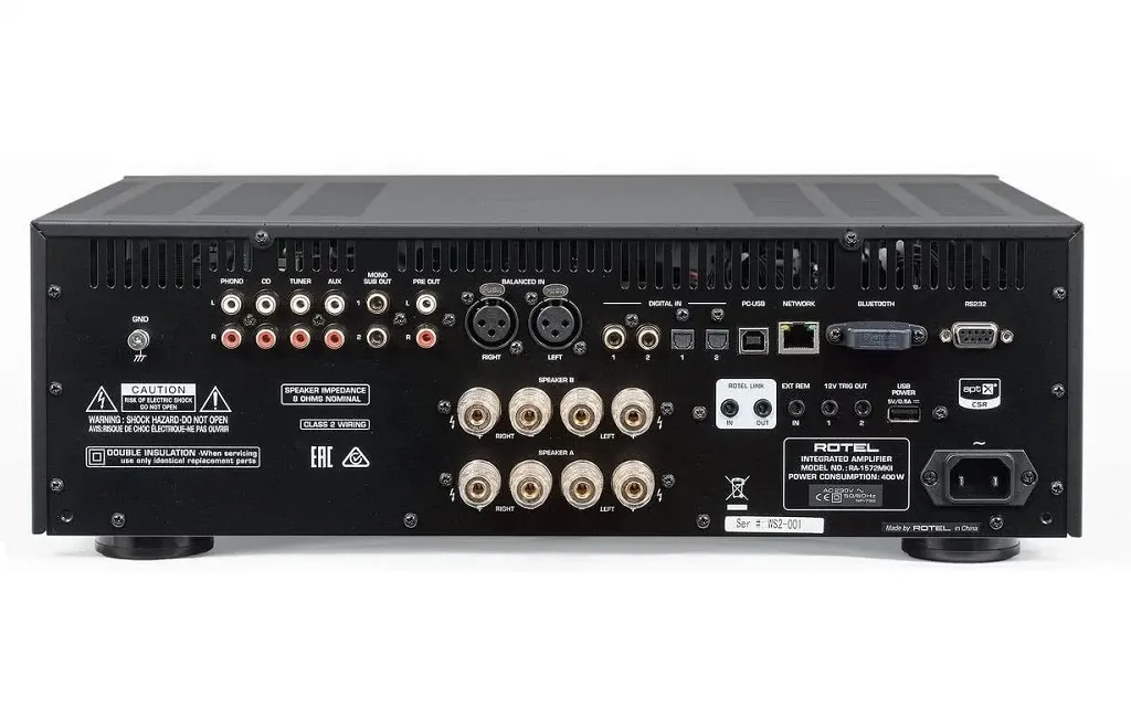 Rotel RA-1572 MKII Black
