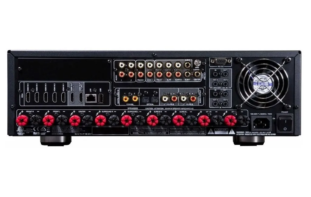AV Ресивери NAD T778 A/V Surround Sound Receiver with AirPlay