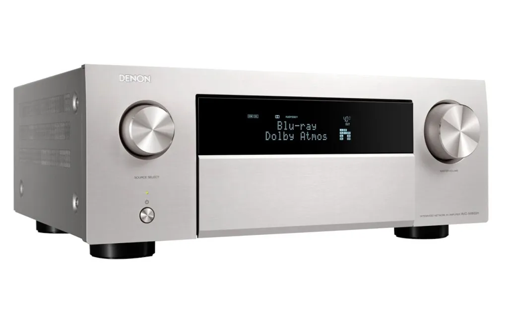 AV Ресивери Denon AVC-X4800H 8K (9.4 сh) Silver