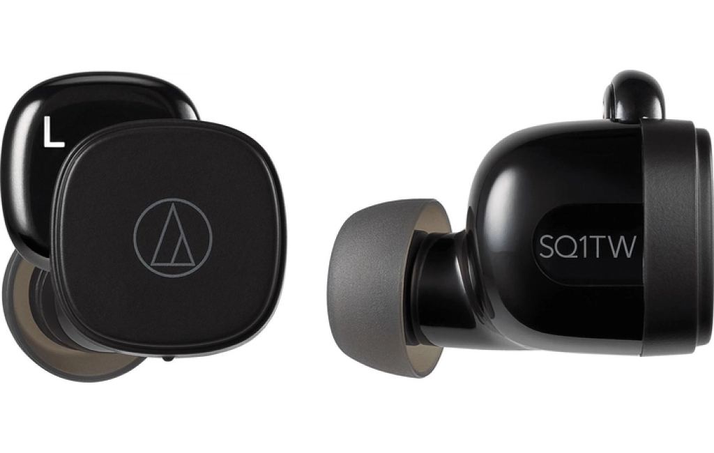 Навушники вкладиші Audio-Technica ATH-SQ1TW Black