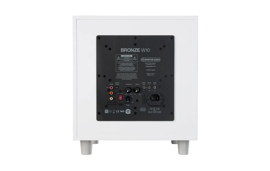Сабвуферы MONITOR AUDIO Bronze W10 White (6G)