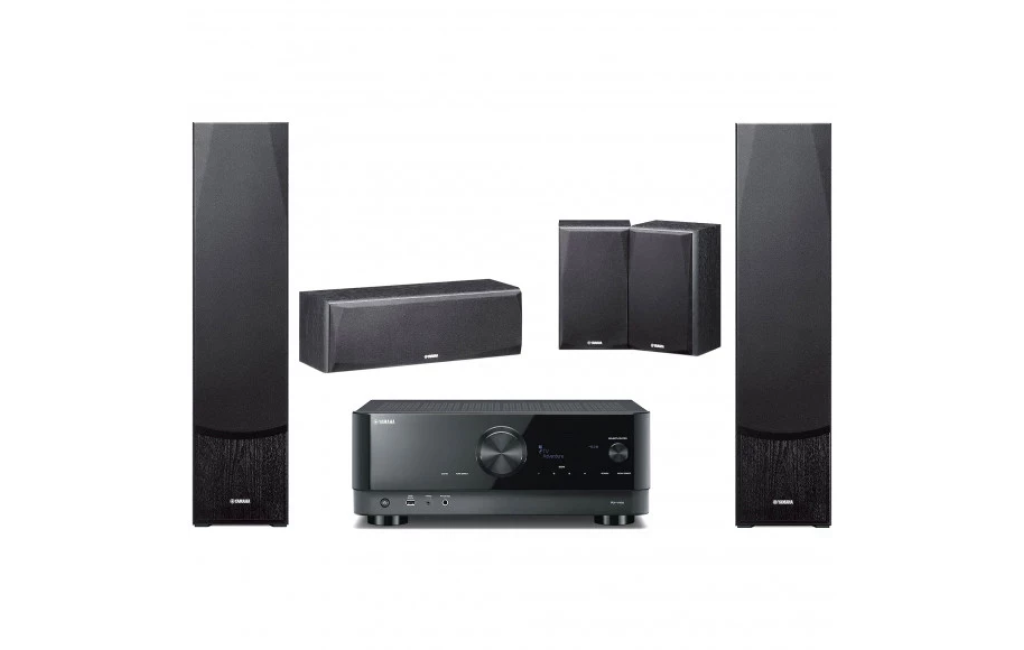 Комплекти домашніх кінотеатрів Yamaha Kino SYSTEM 451A (RX-V4A + NS-F51 + NS-P51) Black