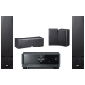 Комплекти домашніх кінотеатрів Yamaha Kino SYSTEM 451A (RX-V4A + NS-F51 + NS-P51) Black