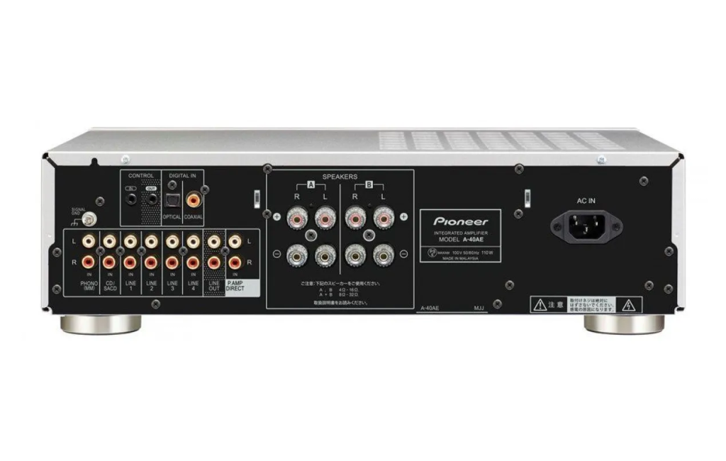 Стерео підсилювачі Pioneer A-40AE Silver