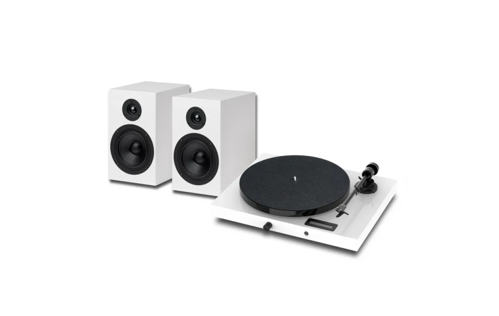 Програвач вінілу Pro-Ject Set Jukebox E1 + Speaker Box 5 White