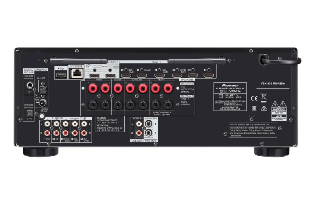 AV Ресивери Pioneer VSX-934 Black