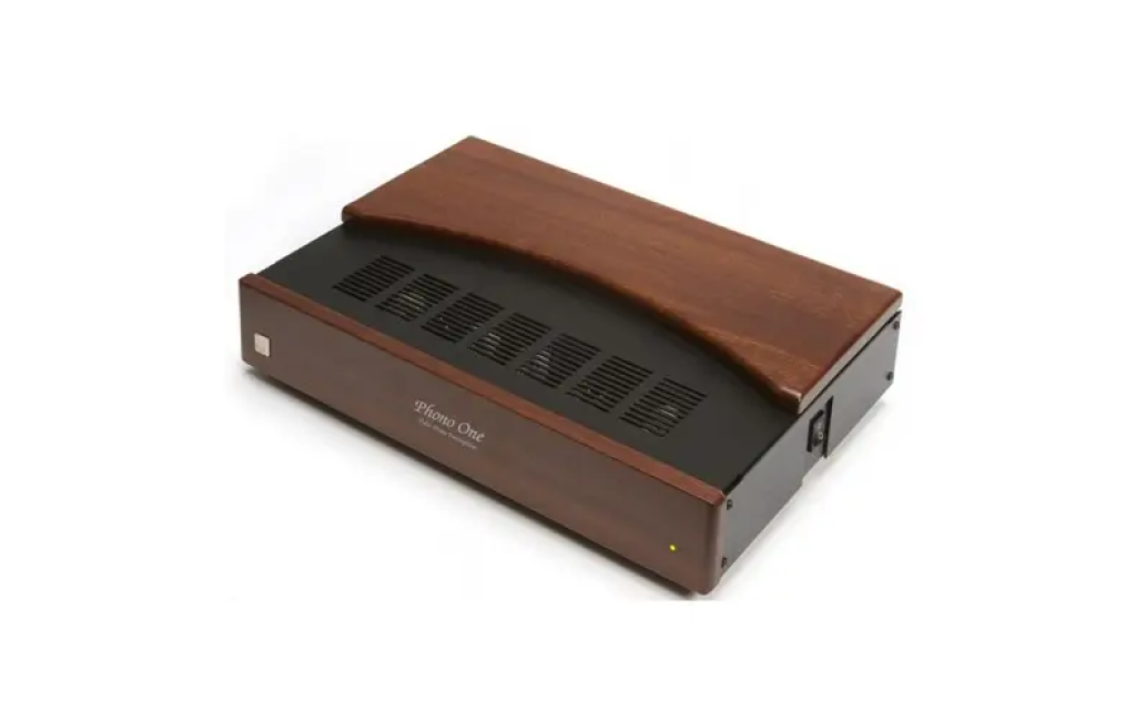 Фонокоректори Unison Research PHONO ONE with POWER SUPPLY Mahogany