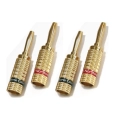 NorStone BANANA PLUGS GOLD/SET OF 4