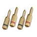 NorStone BANANA PLUGS GOLD/SET OF 4